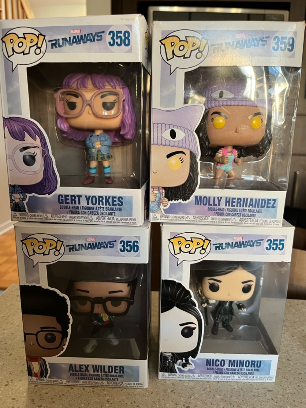 Funko Pop! Runaways marvel